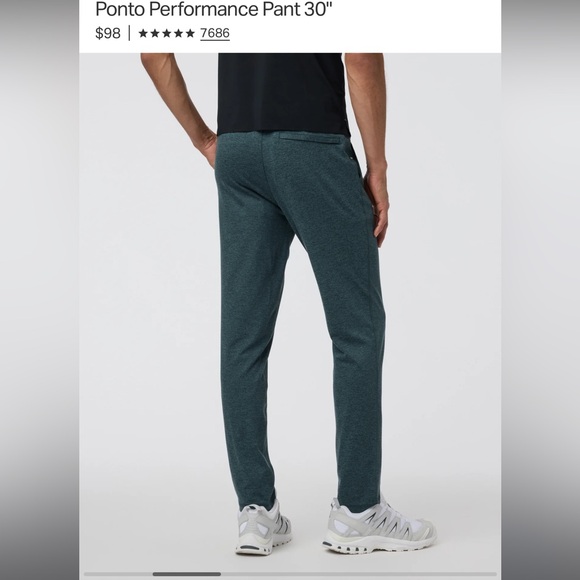 Vuori the ponto pant heathered olive Sweatpants - Picture 6 of 11